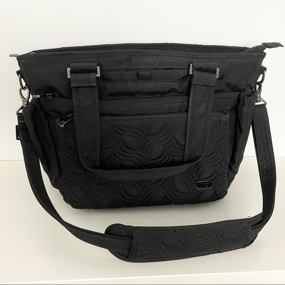 lug Handbags - Lug Charter Crossbody Bag in Brushed Black